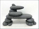 HS BLEU BELLE PACIFIC PEBBLE MOUNTAIN GREY L 27X12,5X17 CM