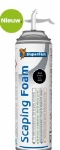 SF SCAPING FOAM 375ML ZWART
