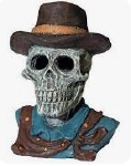 SF DECO LED SKULL COWBOY