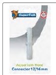 SF AQUARIUM HOSE CONNECTOR 12/16MM
