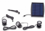 PONTEC PONDOSOLAR LED SET 3  VERLICHTINGSET MET ACCU