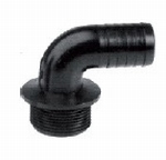 PP SLANGPILAAR 90o BOCHT 2" BU X 50MM