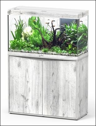 AQUATLANTIS AQUARIUM SET SPLENDID ULTRA 100 MET RGB WHITEWASH