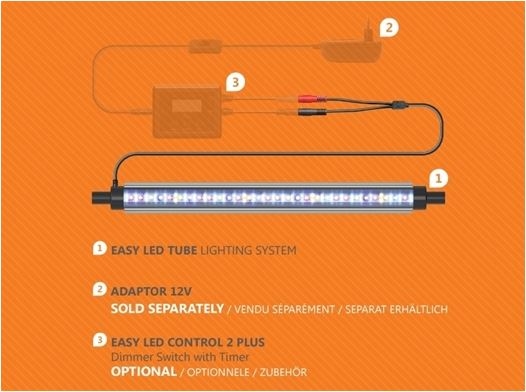 AQUATLANTIS EASY LED TUBE 895MM 20W