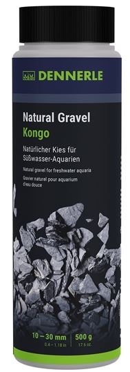 DENNERLE NATURAL GRAVEL KONGO 10-30MM 500GR