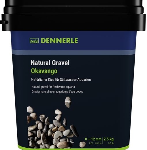 DENNERLE NATURAL GRAVEL OKAVANGO 8-12MM 500GR