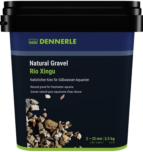 DENNERLE NATURAL RIO XINGU 2-22MM 2,5KG
