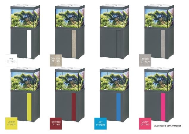 EHEIM VIVALINE 150 LED SET MET MEUBEL   div. kleuren