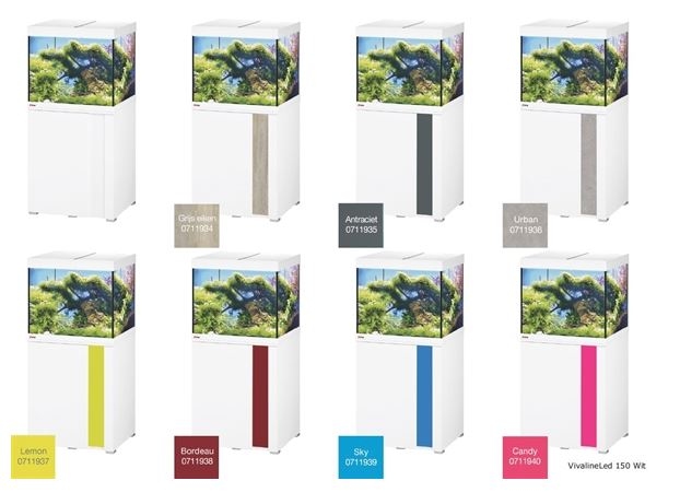 EHEIM VIVALINE 150 LED SET MET MEUBEL   div. kleuren