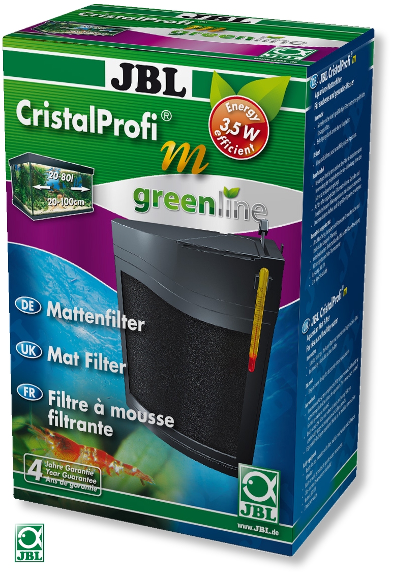 JBL CRISTAL PROFI M GARNALEN SCHUIM FILTER 20-80LITER