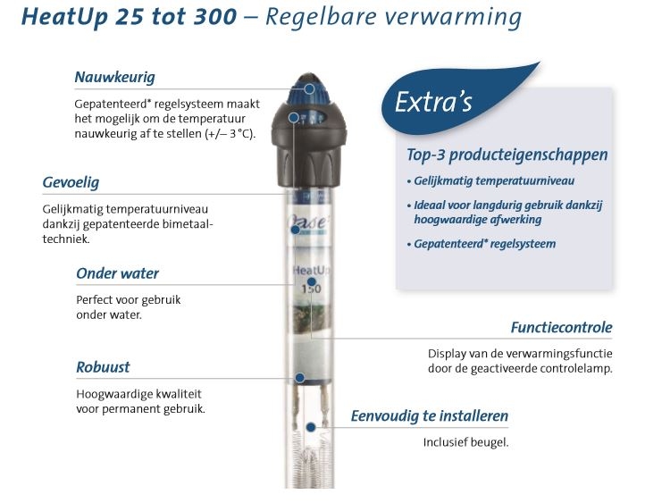 OASE HEATUP 200 AQUARIUMVERWARMING