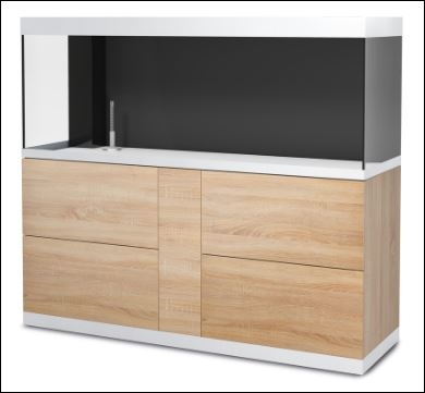 OASE HIGHLINE OPTIWHITE 600 AQUARIUM MET MEUBEL DIV KLEUREN