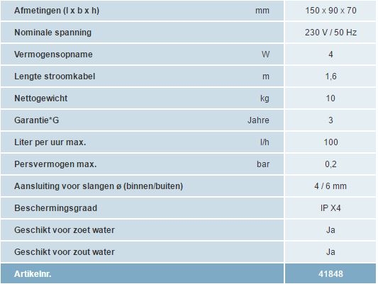 OASE OXYMAX 100 LUCHTPOMP