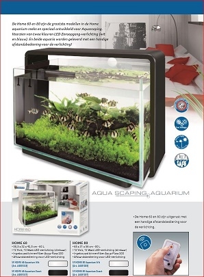 SF HOME 85 AQUARIUM ZWART  LAATSTE MODEL