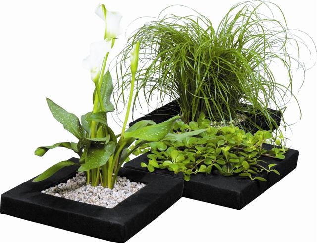 VELDA FLOATING PLANT BASKET VIERKANT 35CM