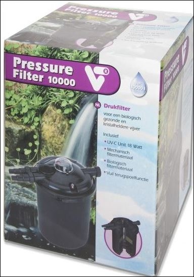 VT PRESSURE FILTER 15000 INCL 24WATT UVC