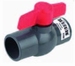 PVC KOGELKRAAN UNIBODY ZONDER WARTEL 63MM